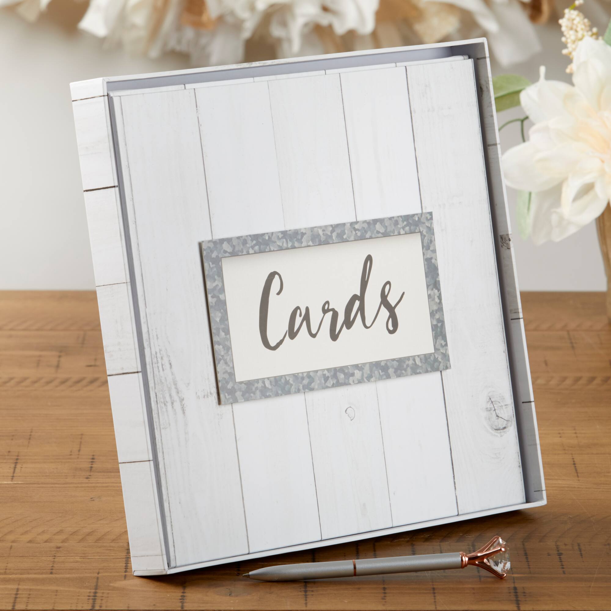 Kate Aspen® Rustic Wood Gift Card Box